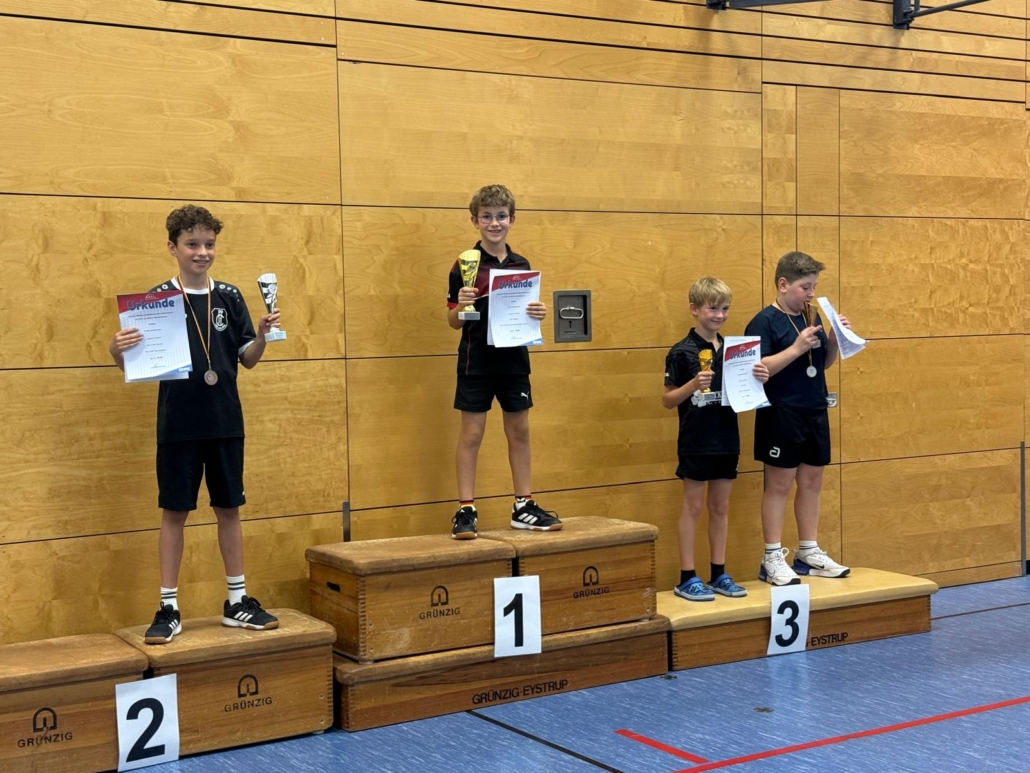 Einzel J13 Platz 1 Nico Hübner